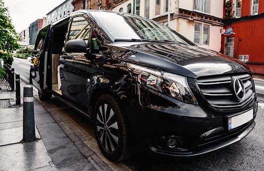 Mercedes V-Class executive transport Midlands